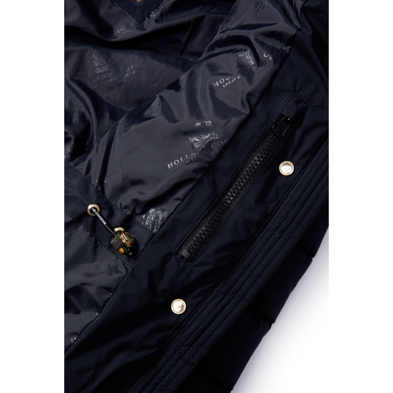 Holland Cooper Chamonix Coat - Ink Navy-10